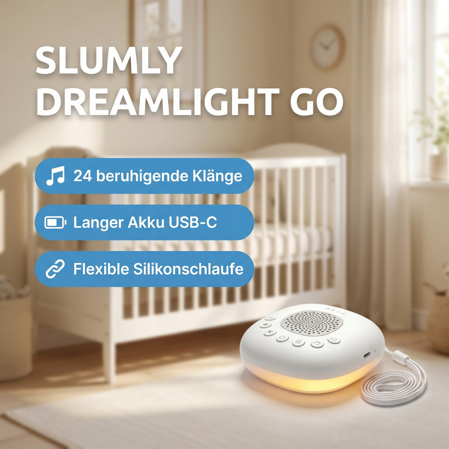 Slumly Dreamlight Go - Einschlafhilfe für unterwegs